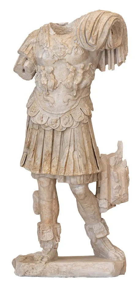 Detalj mramorne skulpture iz Augusteuma